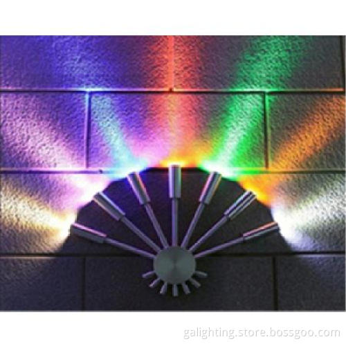 7W Colorful LED Wall Lighting Decoration Lamps